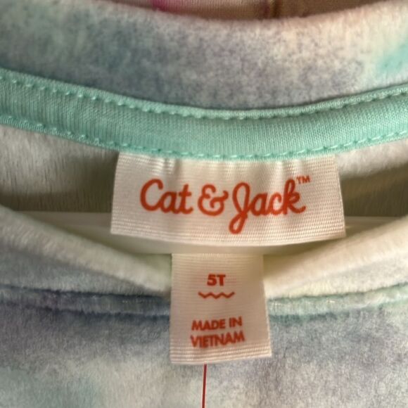Cat & Jack girls 5t Super Soft long ruffle sleeve TopNWT - Picture 6 of 10
